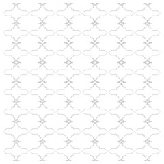 Ethno Design elements, Silver white