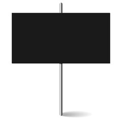 Fototapeta premium blank billboard isolated on white