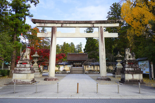 Taga Taisha Shrine, Shiga Pref., Japan