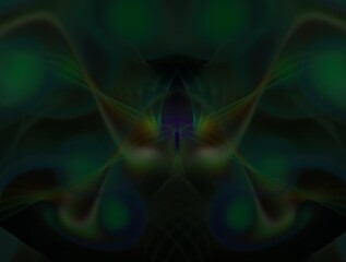 Imaginatory fractal background generated Image