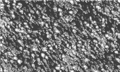 abstract gray background of bubbly figures.