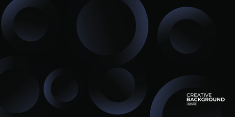 Premium Abstract Luxury black background design vector illustration for website, poster, brochure, presentation template etc