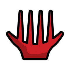 Obraz premium Comb Icon