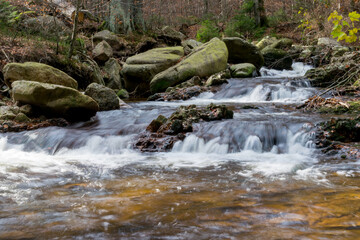 Fototapeta premium Autumn in Harz montains, Germany