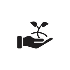 Nature Friendly icon in vector. Logotype