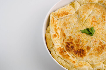 tarta salada casera de jamon y queso