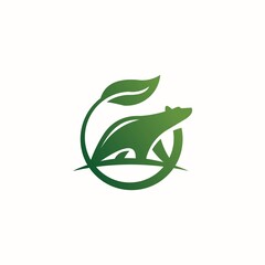 Fototapeta premium Echo Bear Logo 