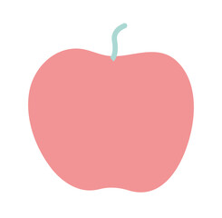 fresh apple isolated