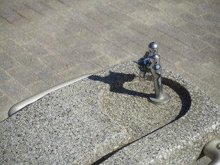 公園の水飲み場