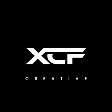 XCF Letter Initial Logo Design Template Vector Illustration