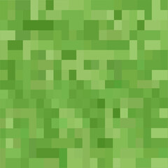 Pixel background. The concept of games background. Minecraft concept. Vector illustration.