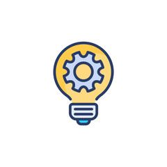Idea icon in vector. Logotype