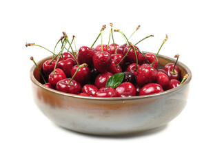 Cherry isolated on white background