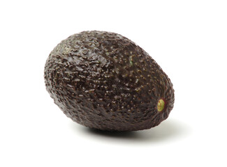 Avocados isolated on white stock photo