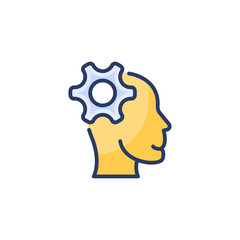 Engineering Thinking icon in vector. Logotype