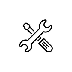 Engineering Tools icon in vector. Logotype