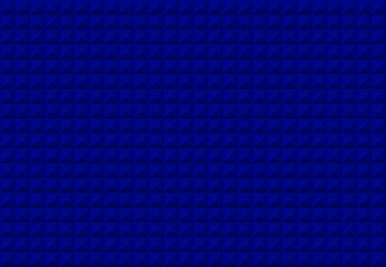 Blue squares background. Mosaic tiles pattern. Seamless vector illustration.