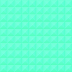 Blue squares background. Mosaic tiles pattern. Seamless vector illustration.