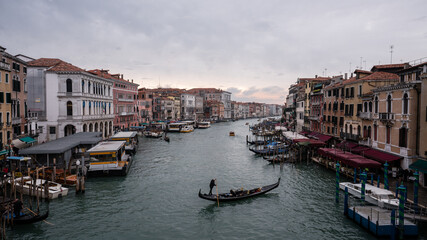 Fototapeta na wymiar Hauptkanal, Canal Grande, in Venedig