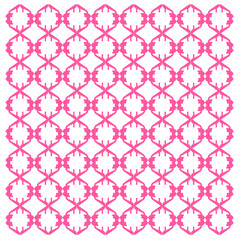 Design Ornaments pink on white 