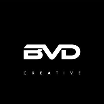 BVD Letter Initial Logo Design Template Vector Illustration