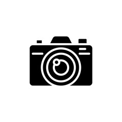 Camera icon in vector. Logotype