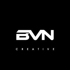BVN Letter Initial Logo Design Template Vector Illustration