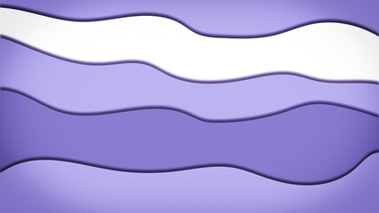 Fondo de olas en tonos morado y blanco,  2d 