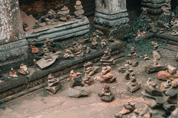 Angkor Wat in Cambodia is the largest religious monument in the world and a World heritage listed complex.