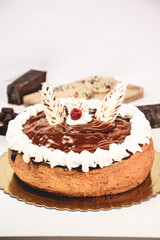 torta cabeza de indio con chocolate