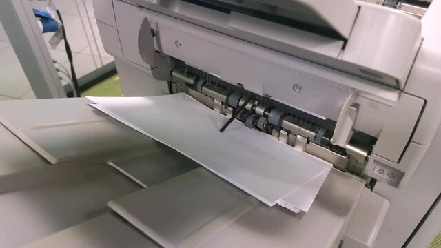 digital printer when printing documents