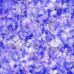 Watercolor seamless pattern. Abstract background with colorful  spring  field