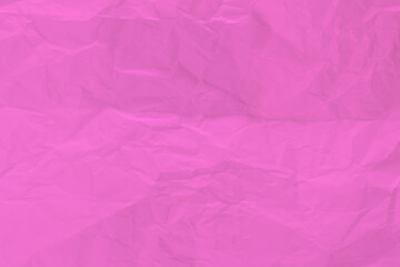Naklejka premium Pink crumpled paper texture background