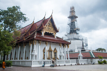 Naklejka premium Wat Phra Mahathat Woramahawihan