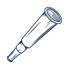 nautical monocular icon