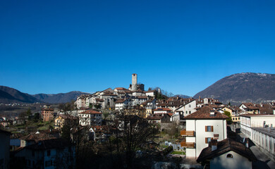 the beautiful and ancient town of Feltre in the province of Belluno