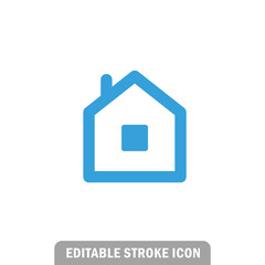 House vector icon. Home pictogram.
