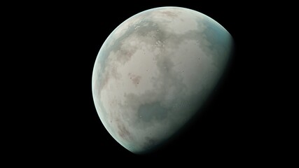 Planets and galaxy, science fiction wallpaper. Beauty of deep space. Billions of galaxy in the universe Cosmic art background 3d render