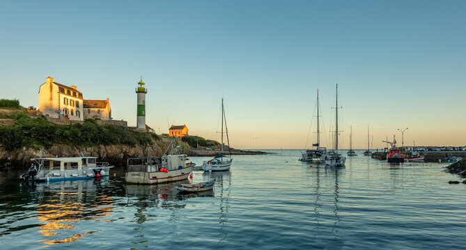 Bretagne Doelan Hafen