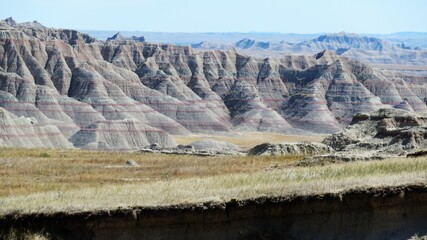 Fototapeta premium Natures Barren Wilderness of the Badlands