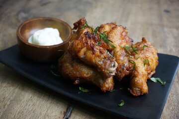 roasted chicken wings