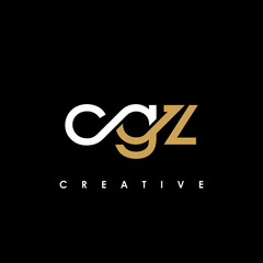 CGZ Letter Initial Logo Design Template Vector Illustration