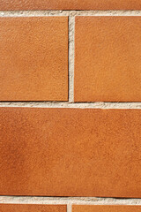 Fototapeta premium Terrace large brick floor texture