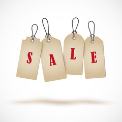 Vector stickers, price tag, banner, label. Coupon sale, offers and promotions vector template.