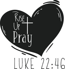 Pray SVG, Rebellion and Pray Svg, Scripture Svg, Luke 22 46, Bible Quote Svg, Bible Verse Svg, Girl Quote Svg, Cut Files for Cricut,PRAYING HAND SVG, praying hands svg, prayer svg, pray svg, religion 