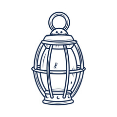 nautical lantern icon