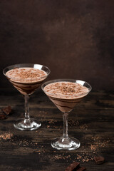 Chocolate Truffle Martini Cocktail