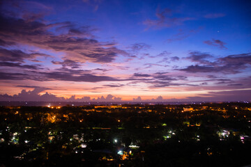 view of the city