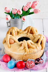 Casatiello Easter bread