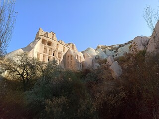 castle in the mountains